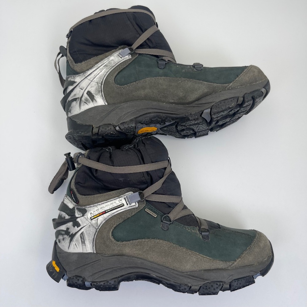 Merrell Thermo Arc Forecast 8 Winter Boots Womens 6 Black Good Waterproof Suede - Picture 3 of 13
